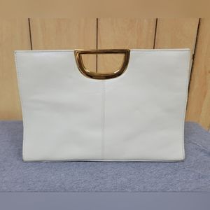 Leather Clutch with Detatachable Strap